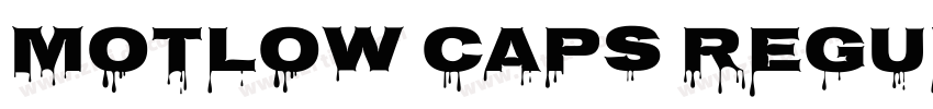 Motlow Caps Regular字体转换